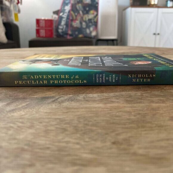 5/$20 NEW The Adventure of the Peculiar Protocols Book by Nicholas Meyer - Picture 2 of 4